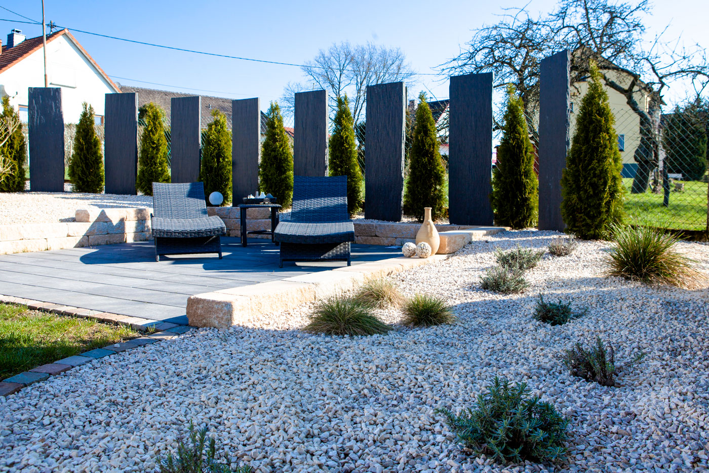 Garten- und Landschaftsbau Martin Grüber | Umlagegestaltung